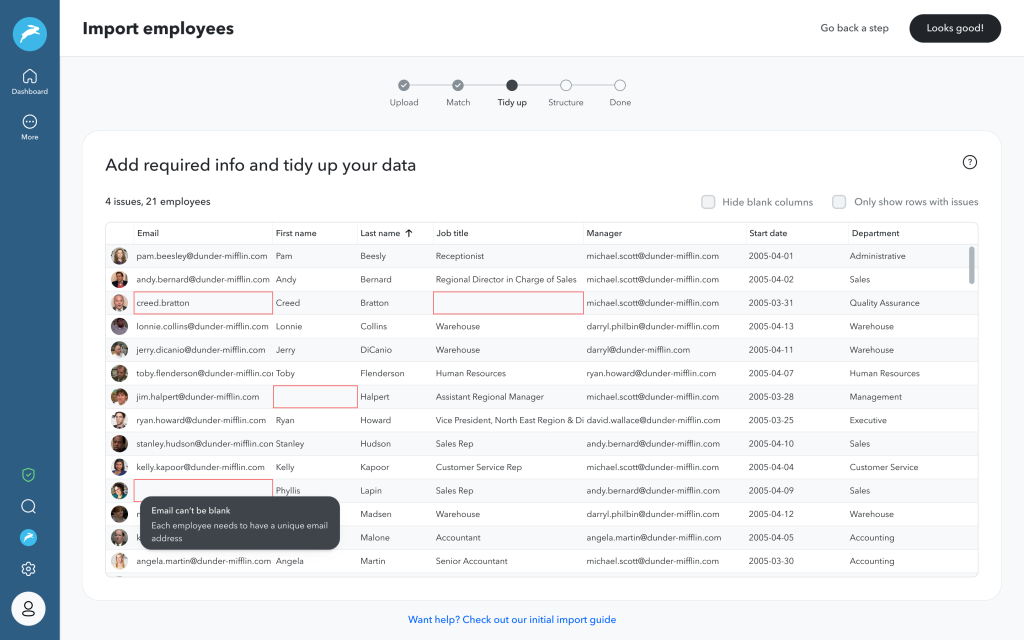Screenshot - Tidy up UI design