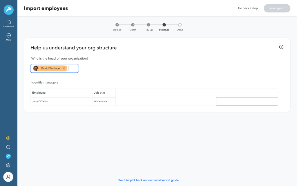 Final design - Structure UI